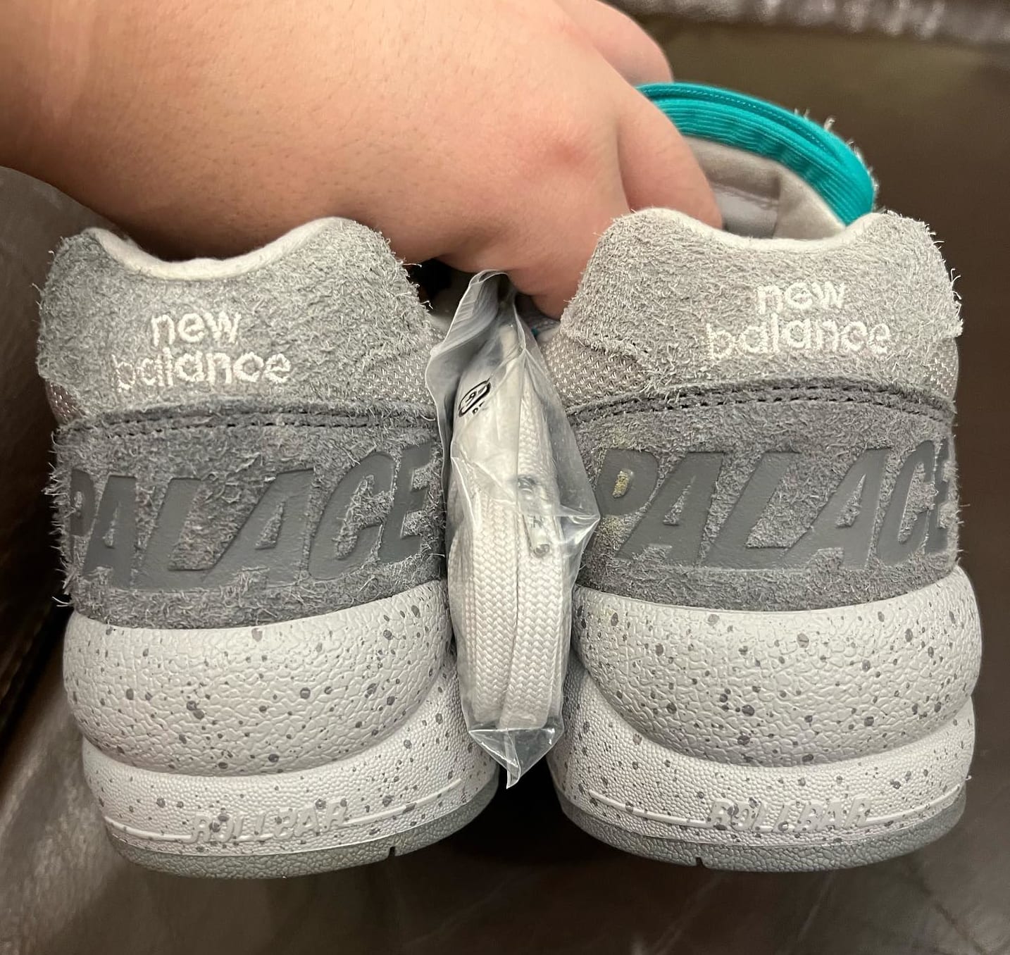 First Look at the Palace x New Balance MT580 Collab