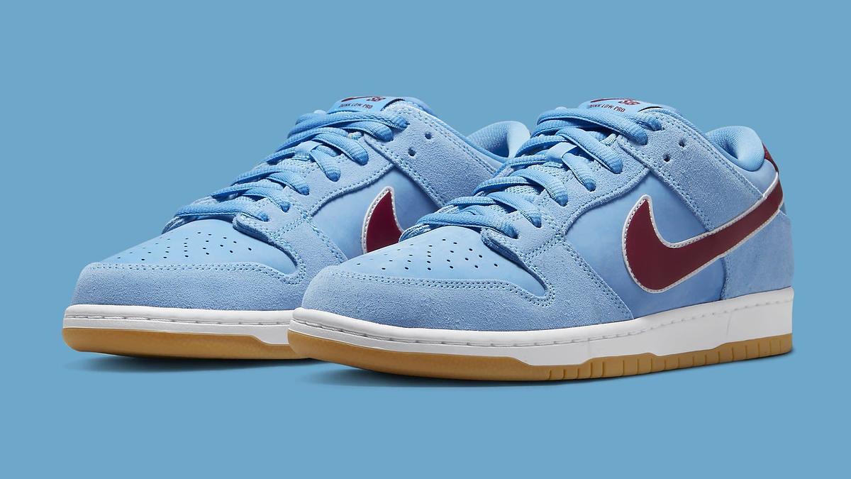 靴 Nike SB Dunk Low Philadelphia Phillies NEXT UP! Nike SB Dunk Low PHILLIES On Foot Review - YouTube