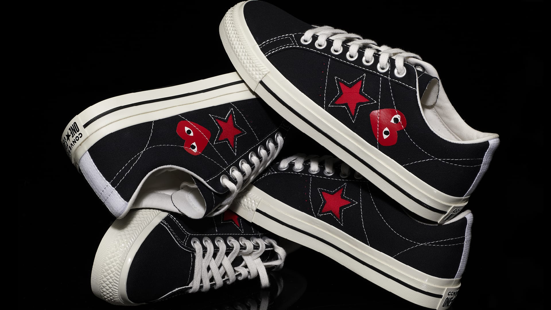 Comme des garcons converse drop best sale