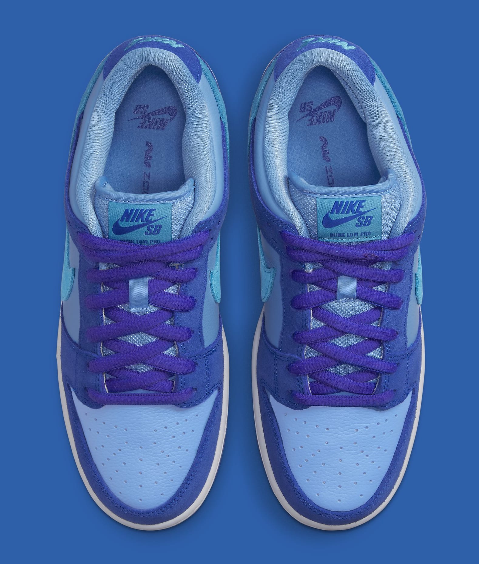 Official Look at the 'Blue Raspberry' Nike SB Dunks