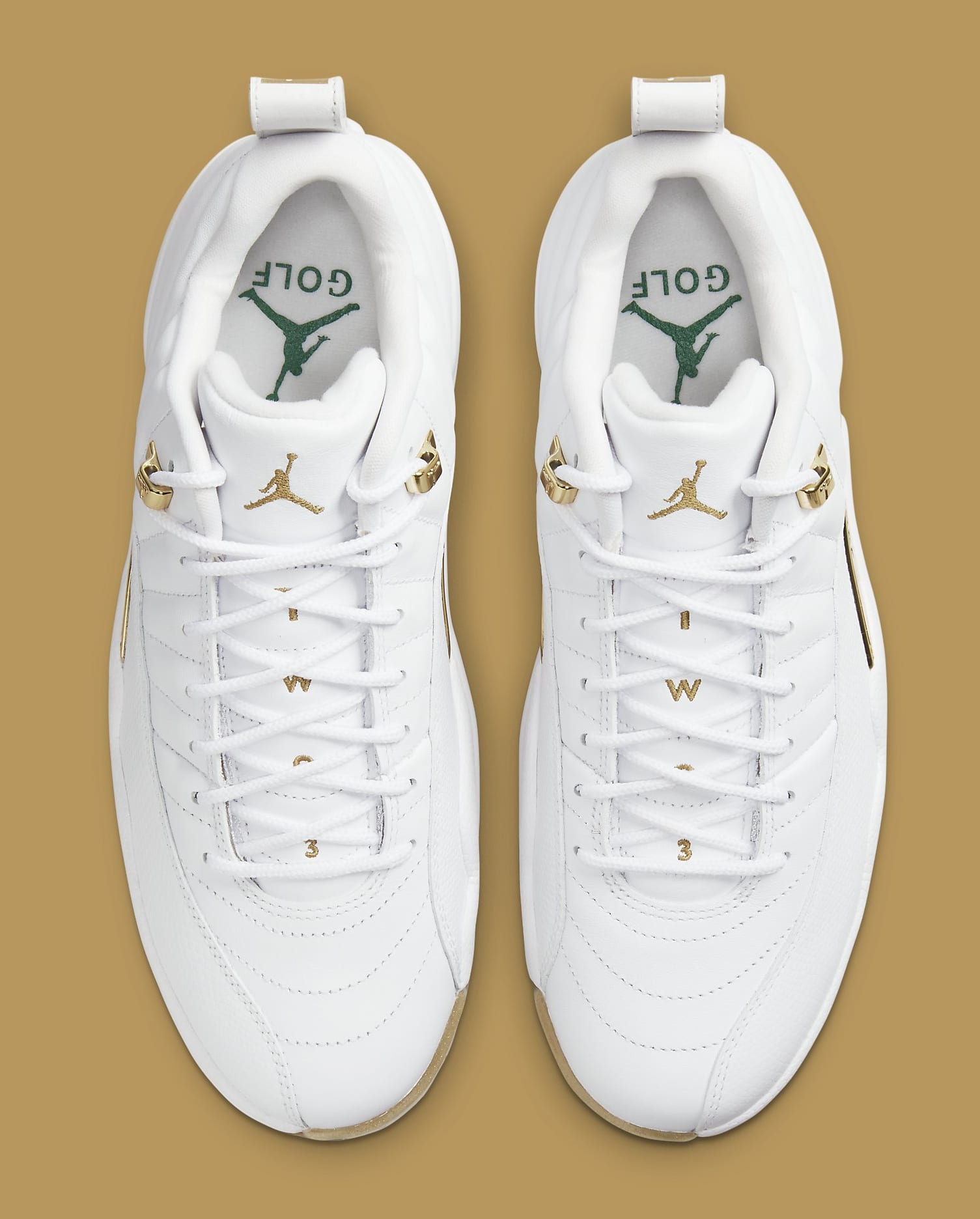 Detailed Look at the 'Metallic Gold' Air Jordan 12 Low Go