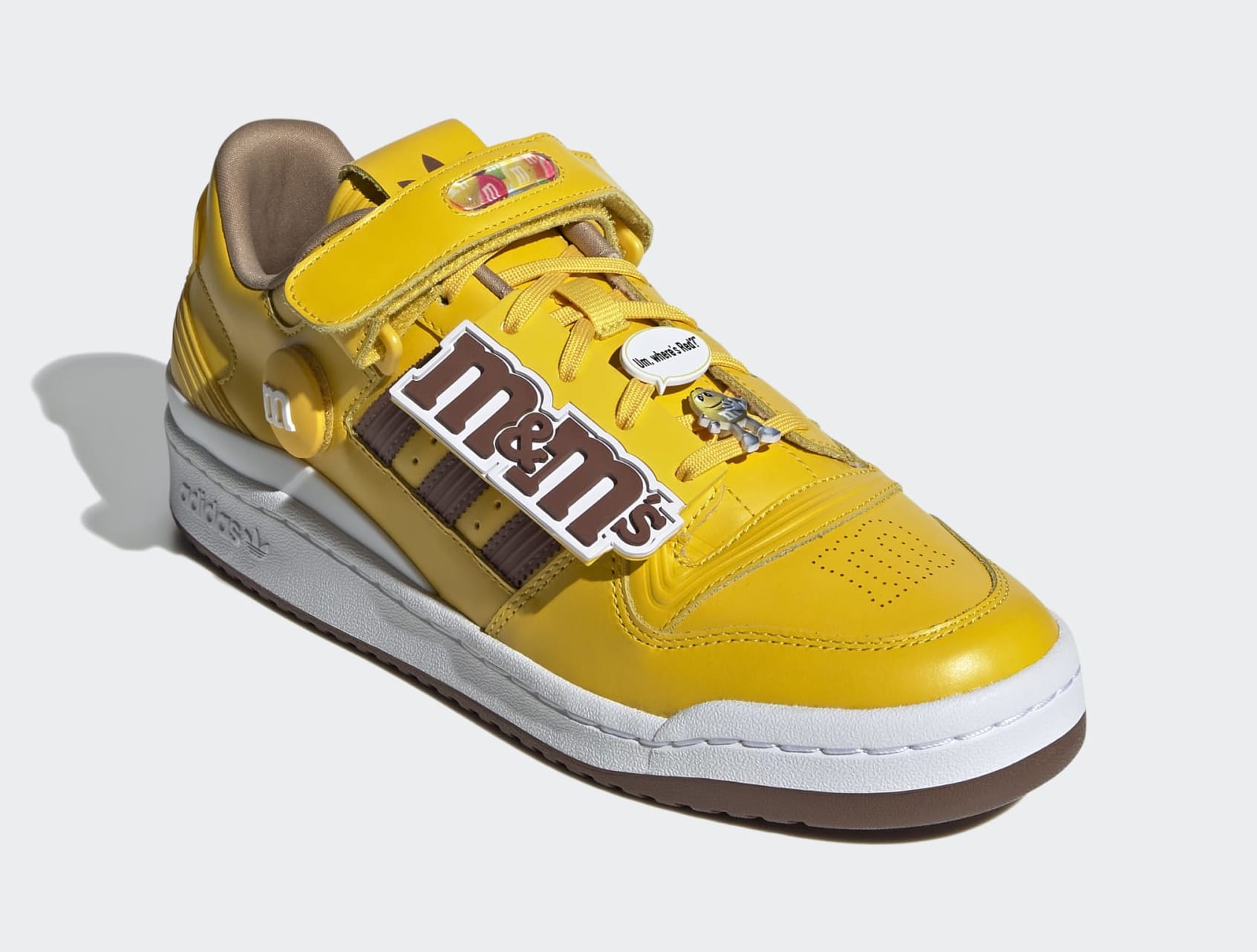 完売間近★adidas x M&M’S コラボ★FORUM LOW 84★ブラウン M&M's x adidas Originals Forum Low 84 Collab Drop | Hypebeast