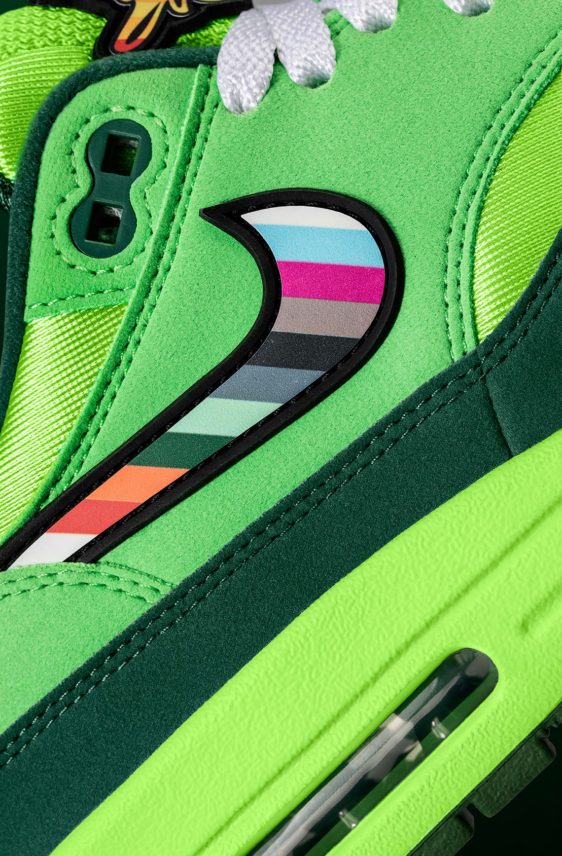 Tinker Hatfield Designs Oregon Ducks Air Max 1s For NFT L