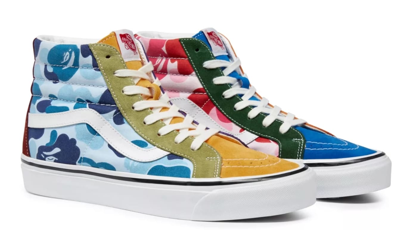 The Second Bape x Vans Collection Releases This Month