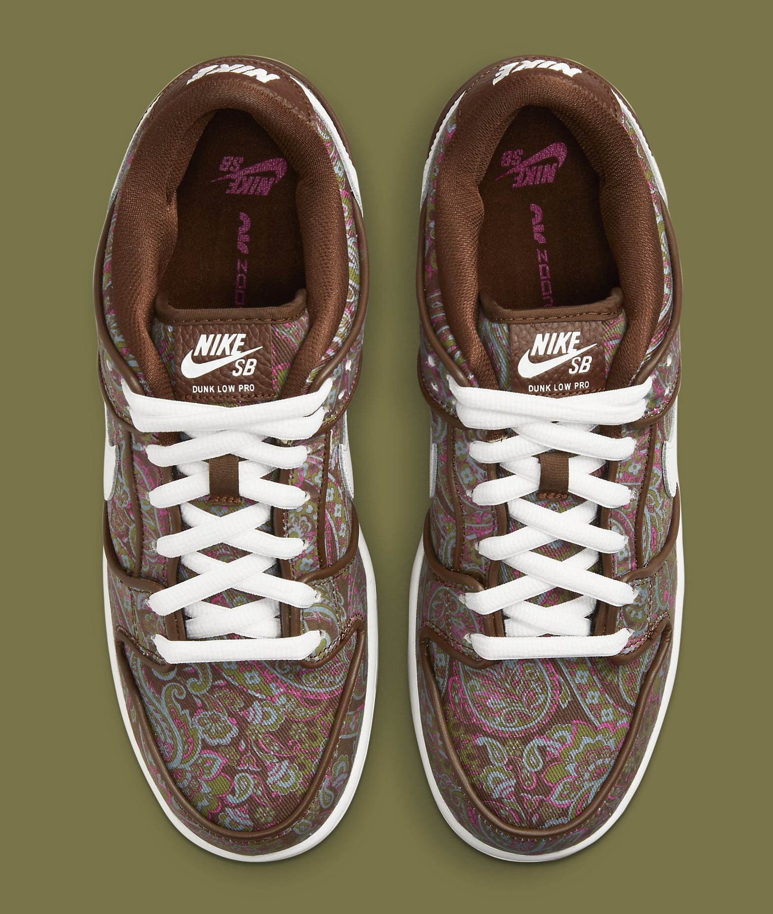 Paisley Prints Cover This Nike SB Dunk