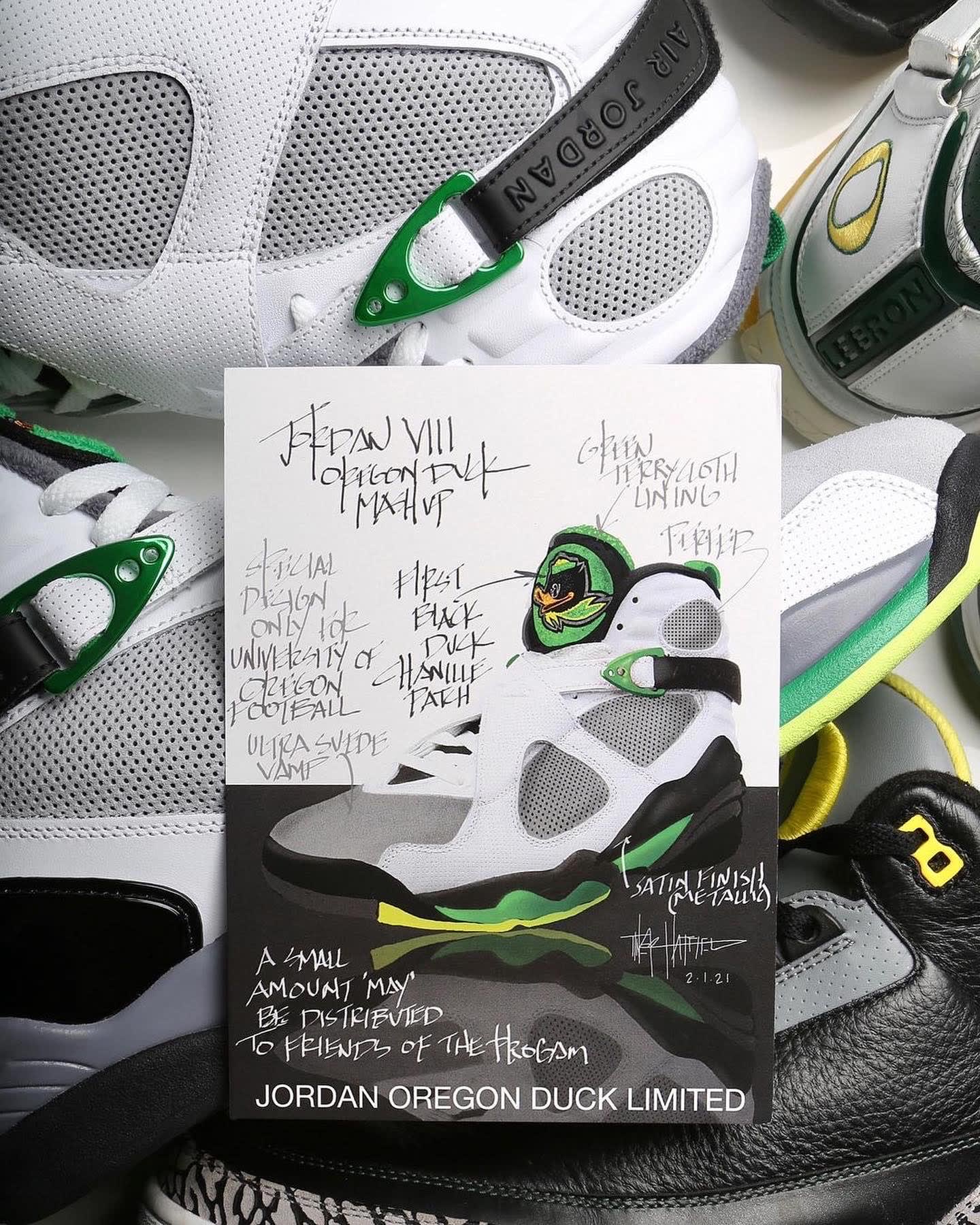 StockX Is Releasing the 'Oregon Ducks' Air Jordan 8