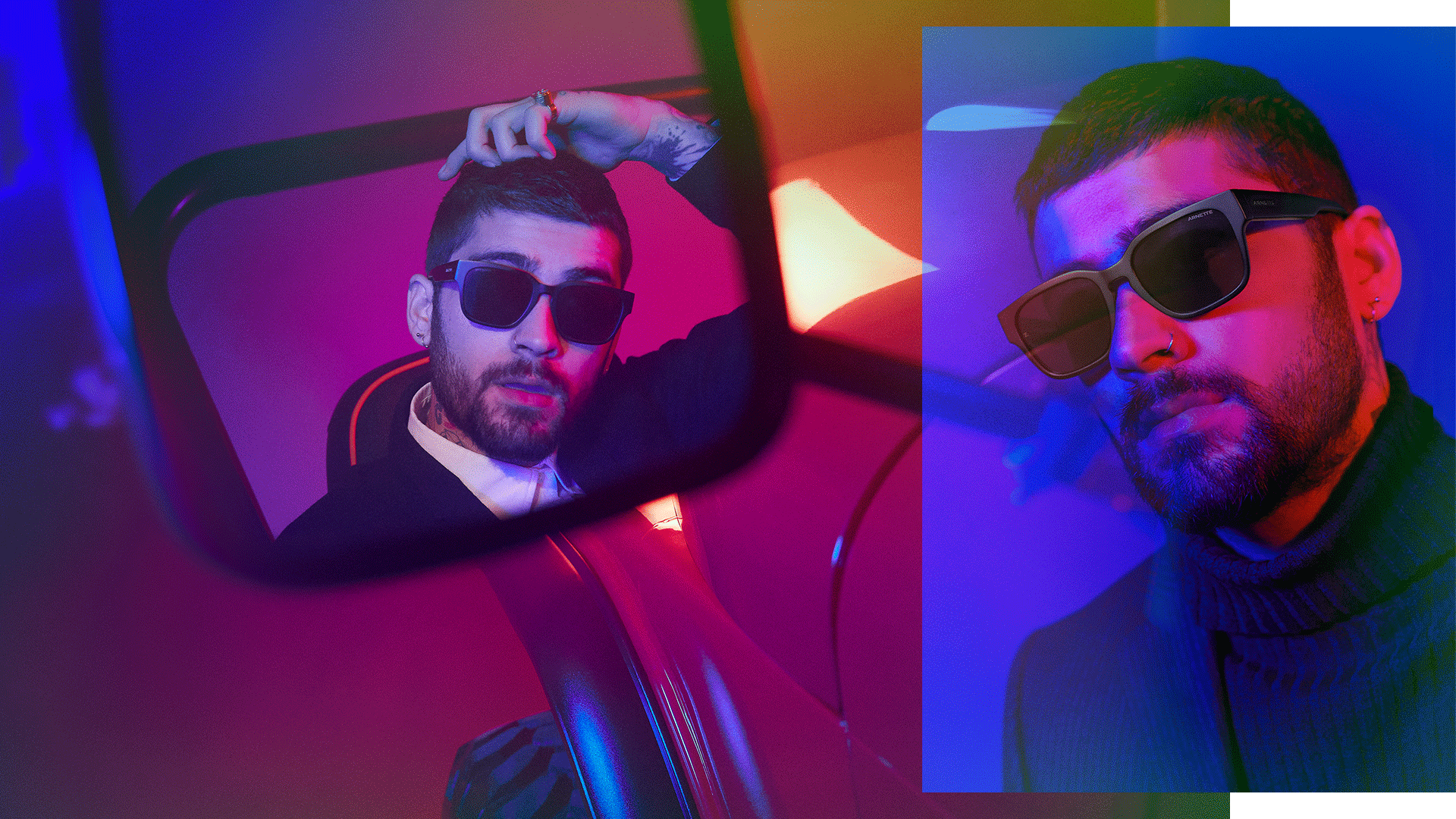ZAYN ARNETTE サングラス Agent Z レッド コレクター - メルカリ