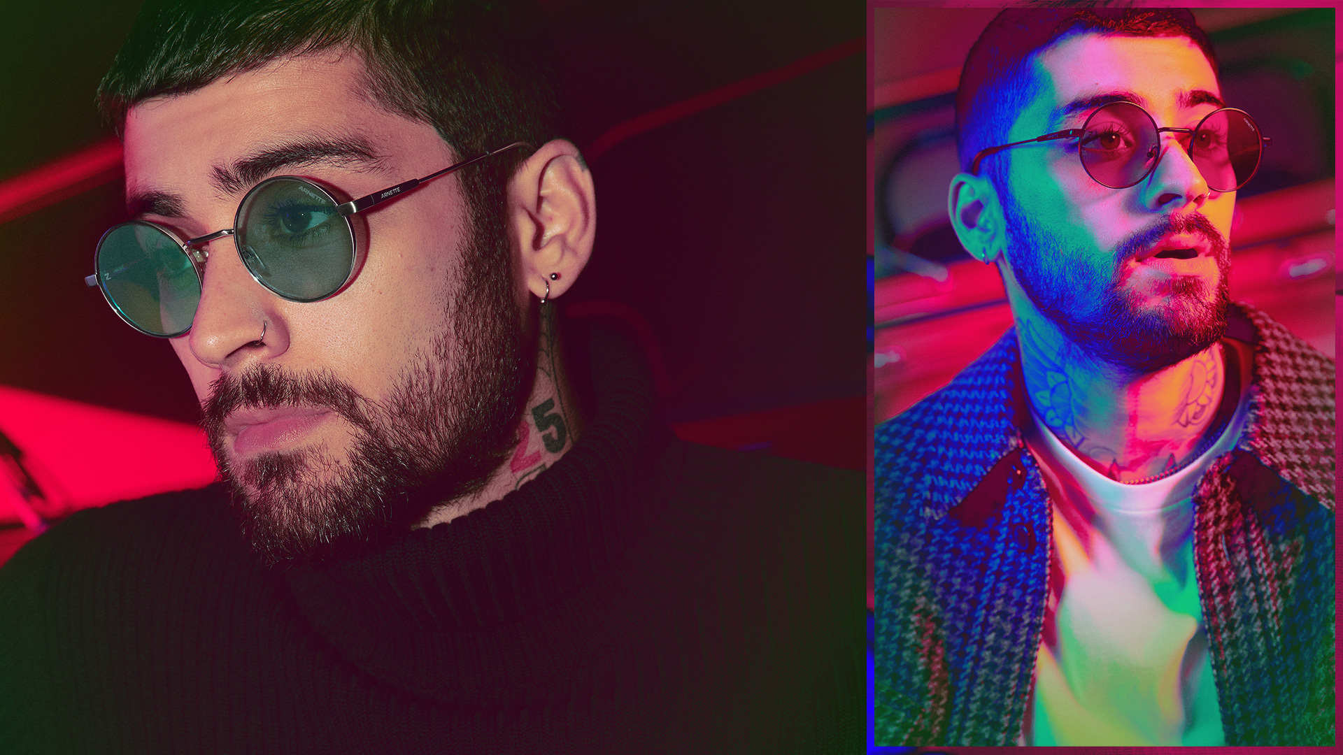 ZAYN ARNETTE サングラス Agent Z レッド コレクター - メルカリ