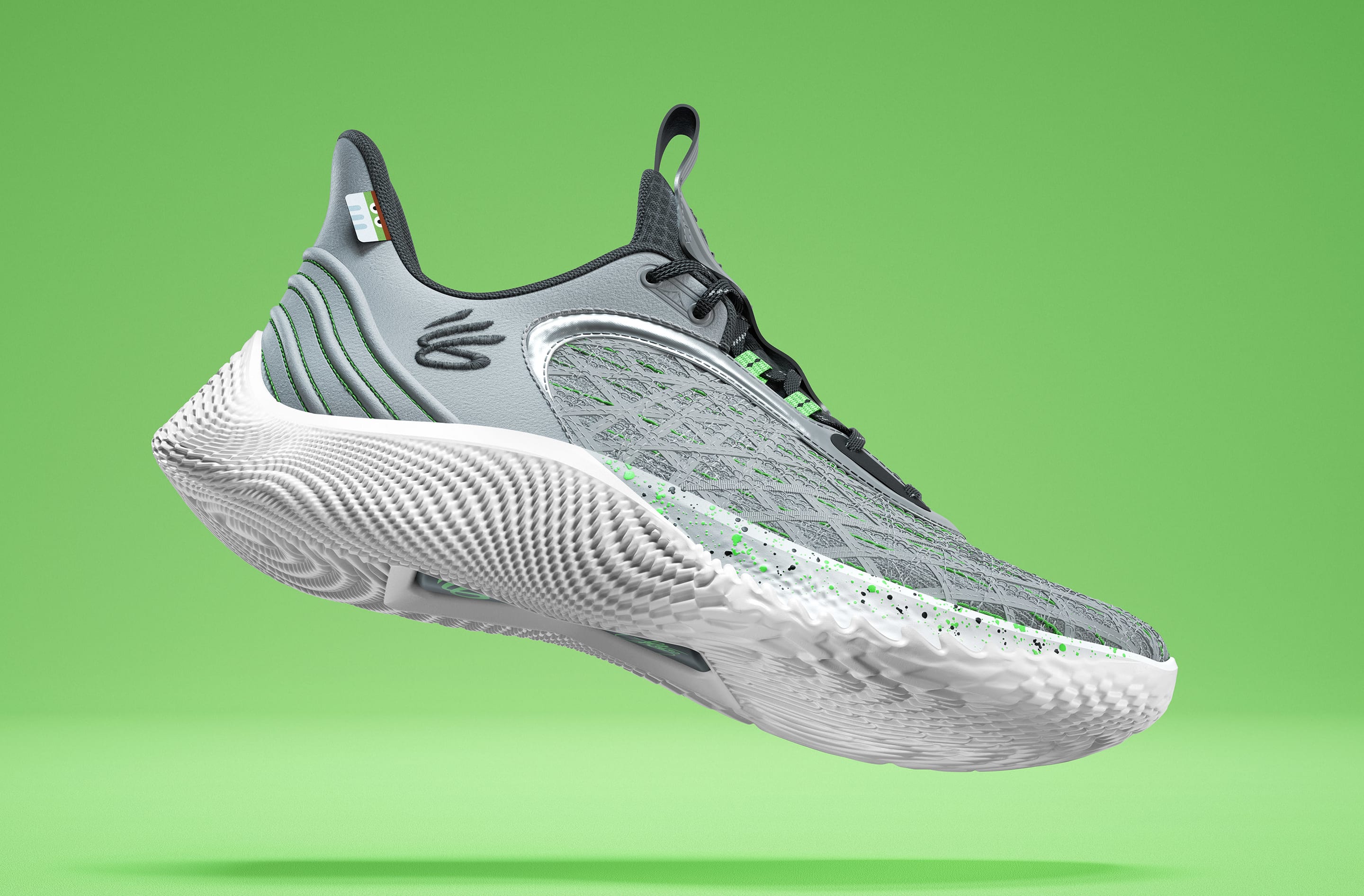シューズ(男性用) UnderArmour Curry Flow 9 \"Count It\" Amazon.com | Under Armour Curry Flow 9 Team Basketball Shoes