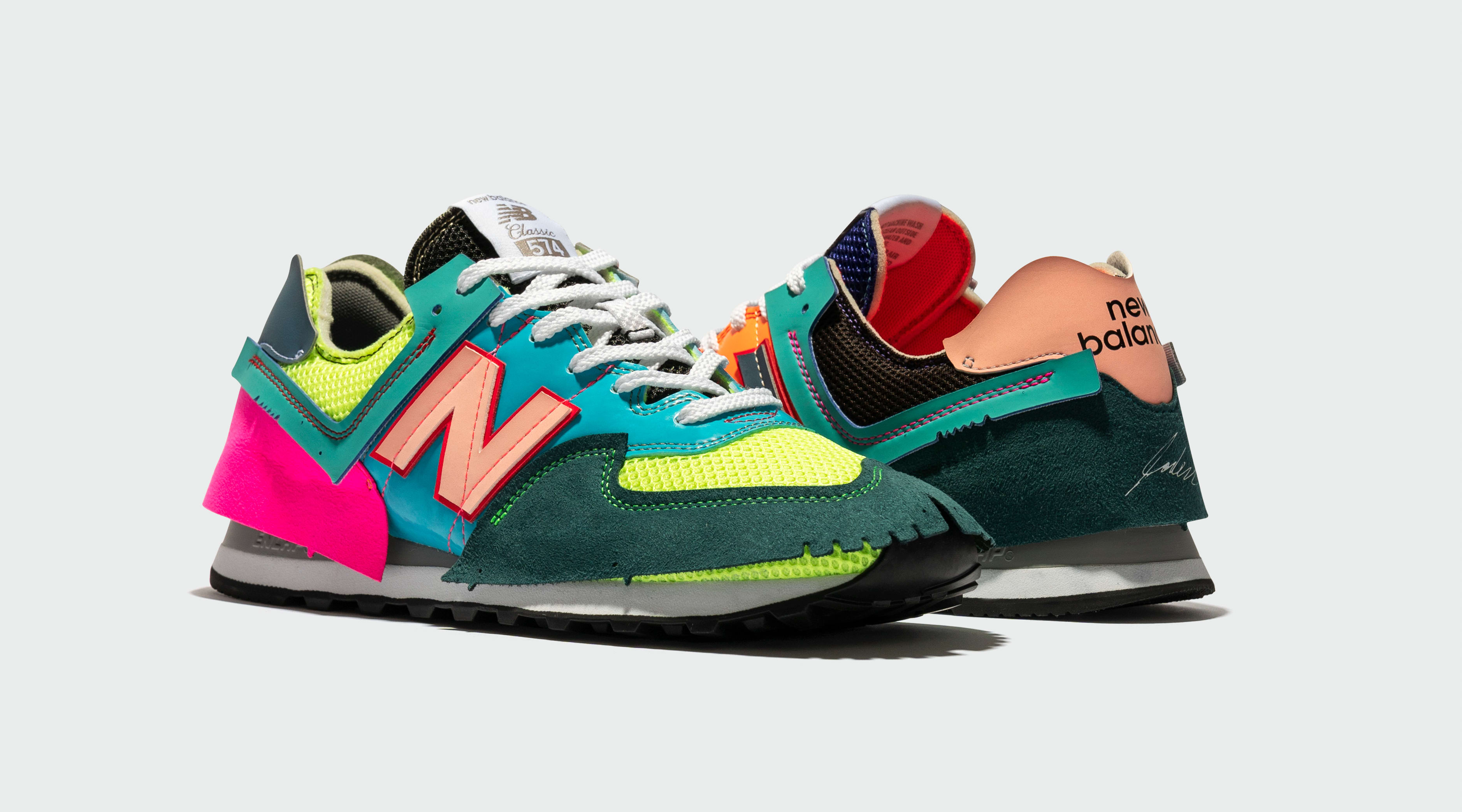 Jaden Smith's New Balance 574 Is Made With Leftover Mater