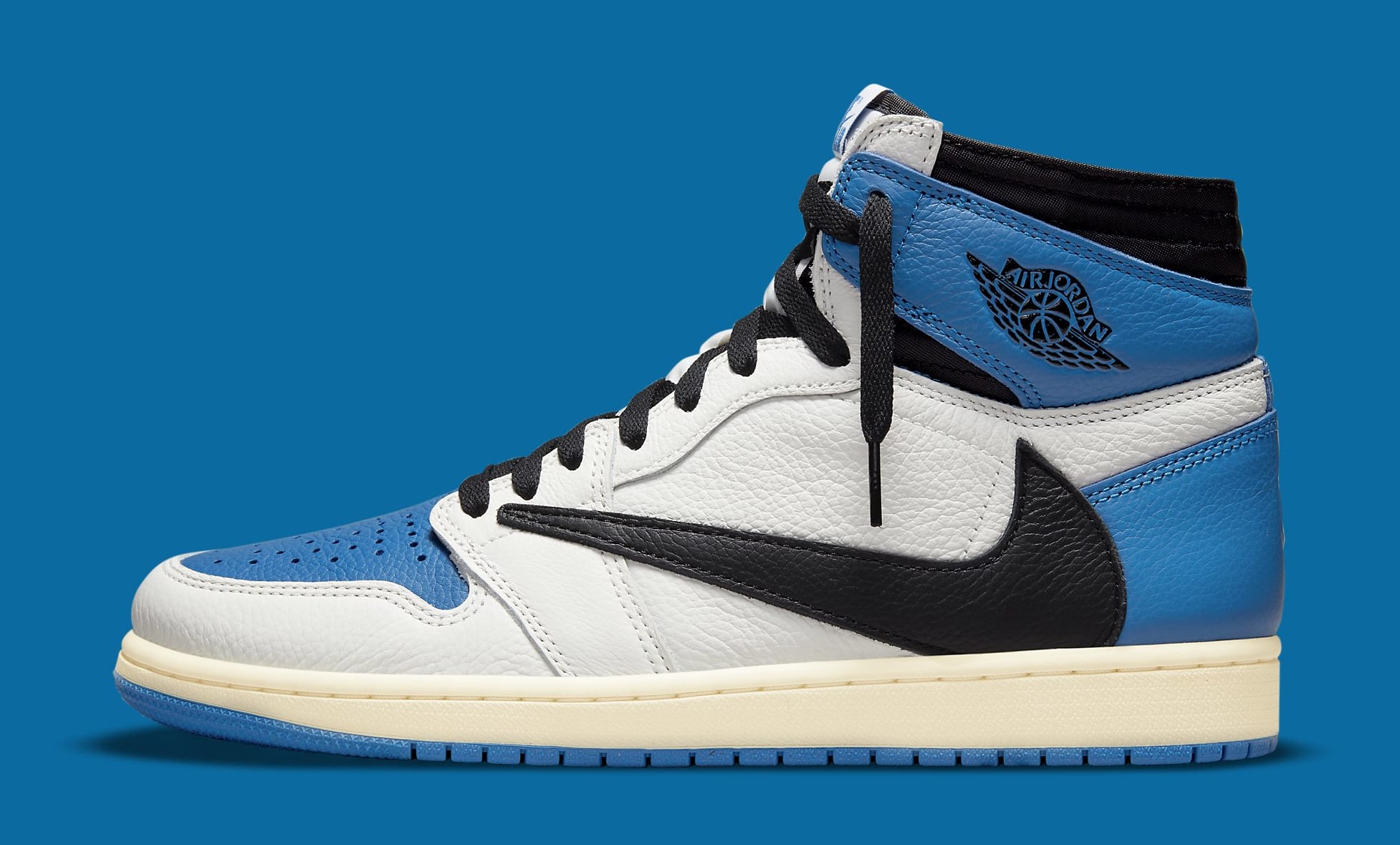 Detailed Look at the Travis Scott x Fragment x Air Jordan 1 Highs