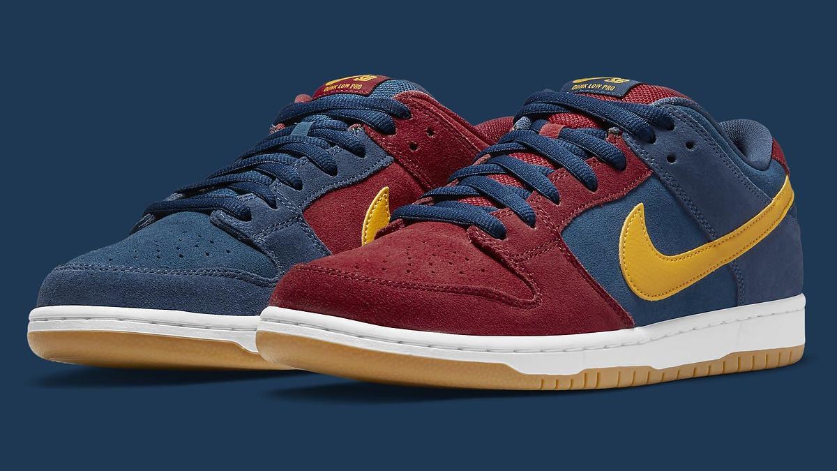 Barcelona nike yellow dunks best sale