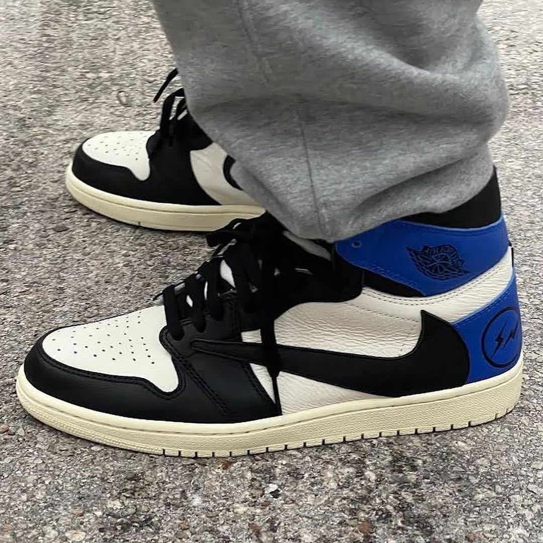 Unreleased Sample of the Travis Scott x Fragment x Air Jordan 1 Surfaces