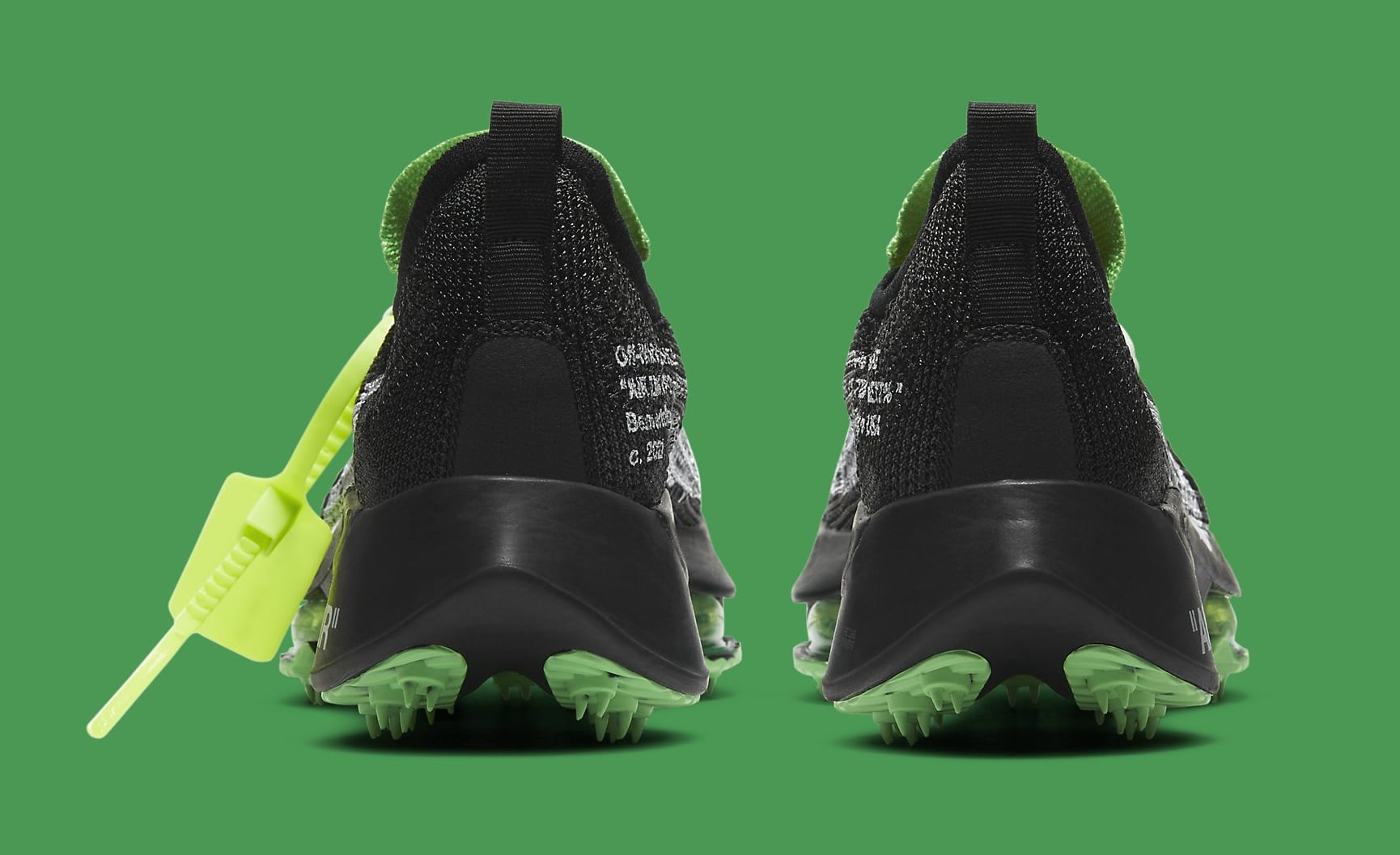 The Off-White x Air Zoom Tempo Next% Releases This Month