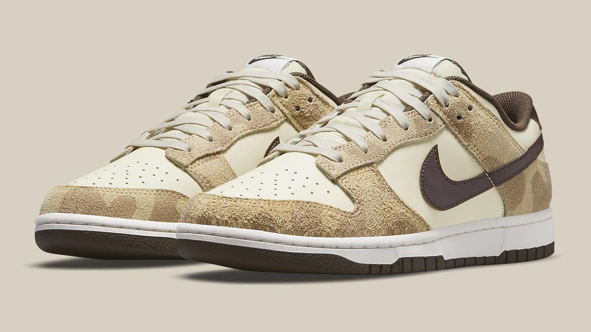 靴 NIKE DUNK LOW PRM ANIMAL PACK Cheetah NIKE DUNK LOW PRM ANIMAL PACK CHEETAH BROWN SAIL Giraffe