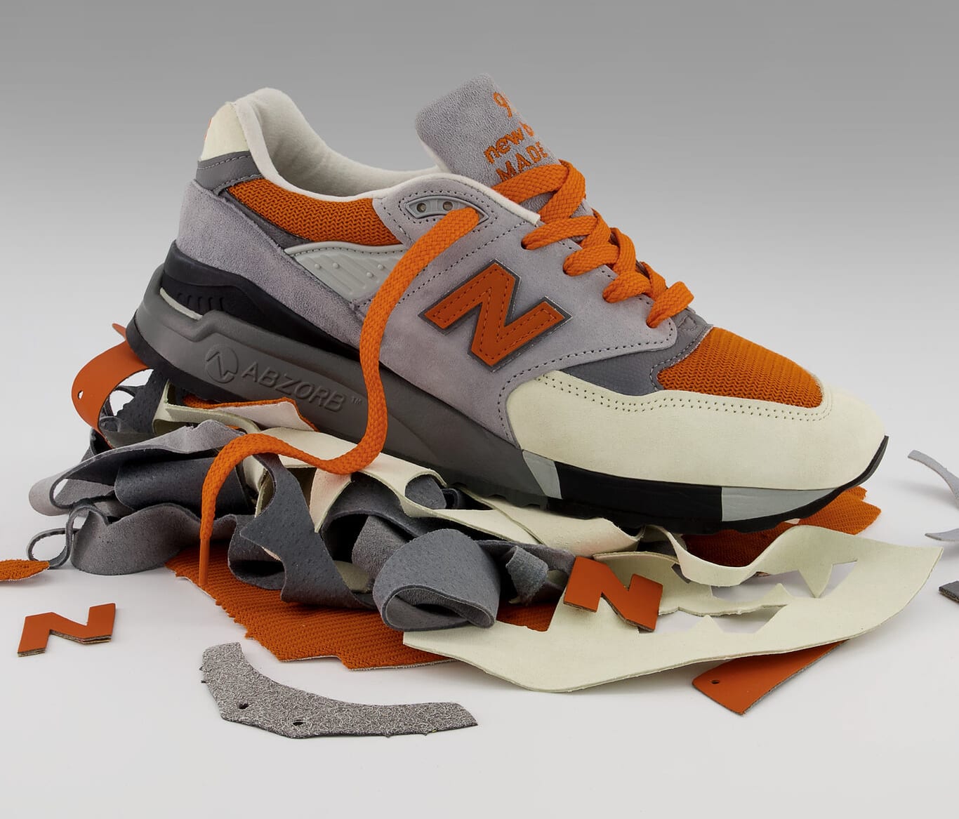 New Balance Uses Leftover Materials to Bring Back the 998