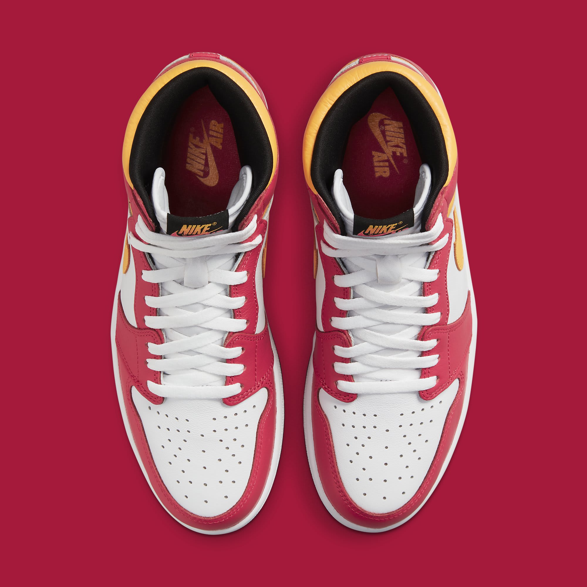 シューズ(女性用) NikeAirJordan 1 High OG Light Fusion Red Air Jordan Retro 1 High OG 
