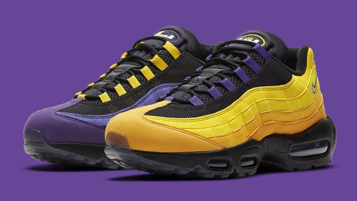 LeBron James' Lakers-Themed Air Max 95 Delayed