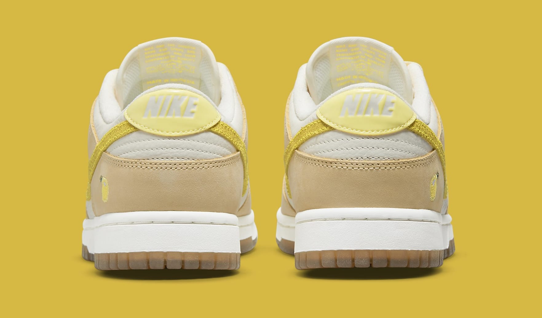 Detailed Look at the 'Lemon Drop' Nike Dunk Low