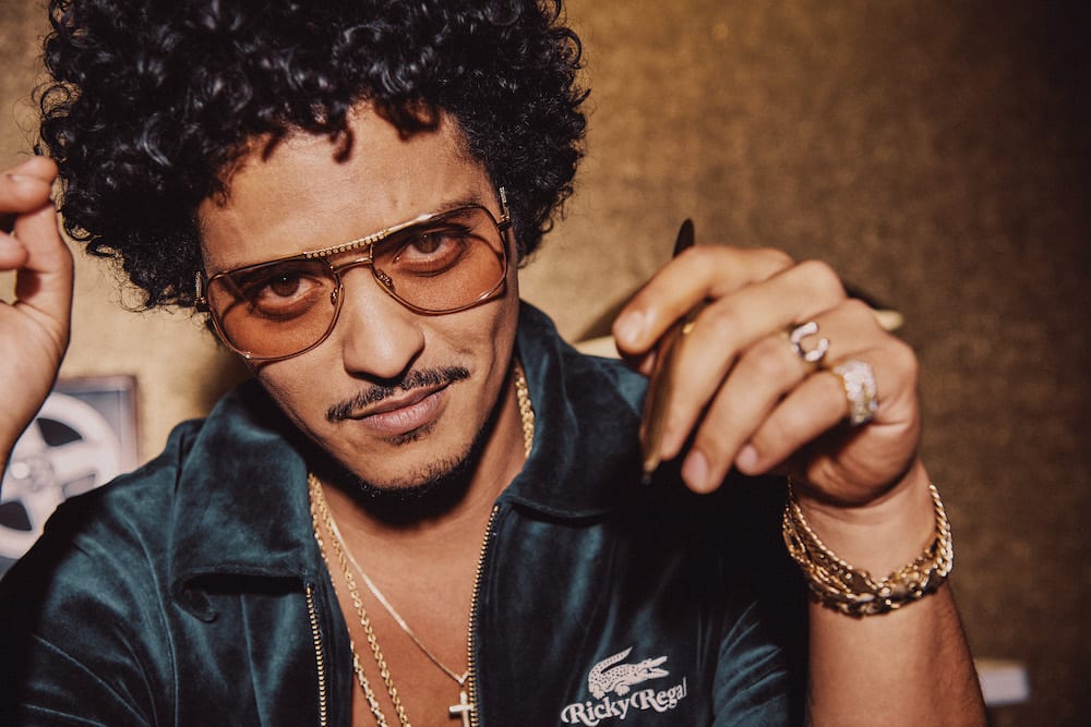 Lacoste x Ricky Regal (Bruno Mars)ジャケットM Bruno Mars's First Clothing Line Channels His Alter Ego | Vogue