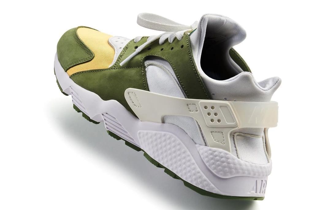 NIKE×STUSSY AIR HUARACHE LE ダークオリーブ Nike Air Huarache Stussy Dark Olive (2021) Men's - DD1381
