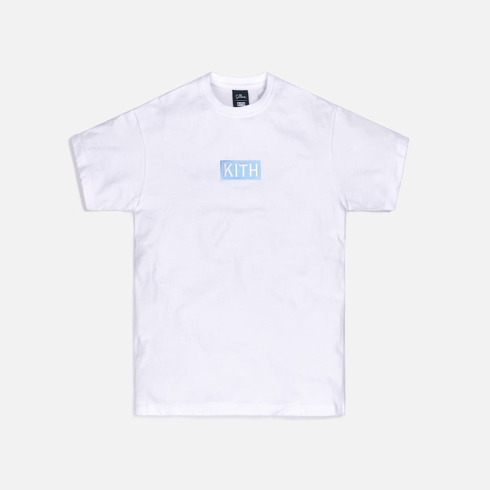 Tシャツ・カットソー Kith x The Simpsons Marge Box Logo Crewneck White Kith x The Simpsons Marge Box Logo Crewneck White Men's