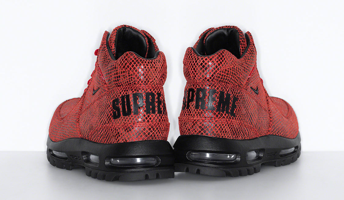 ★2021SS★Supreme × NIKE ACG AIR MAX GOADOME Supreme x Nike ACG Air Max Goadome Snakeskin Debossed | eBay