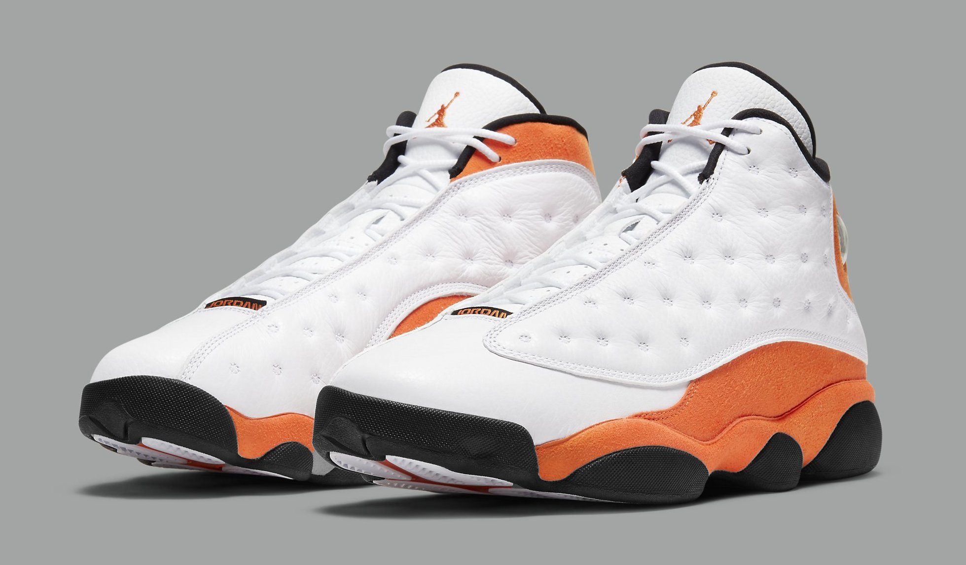 Jordan 13 orange hotsell