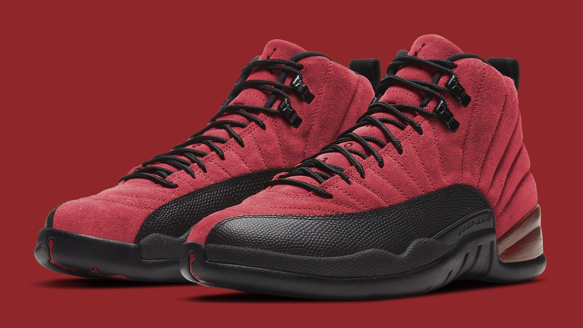 New all red jordan 12 hotsell