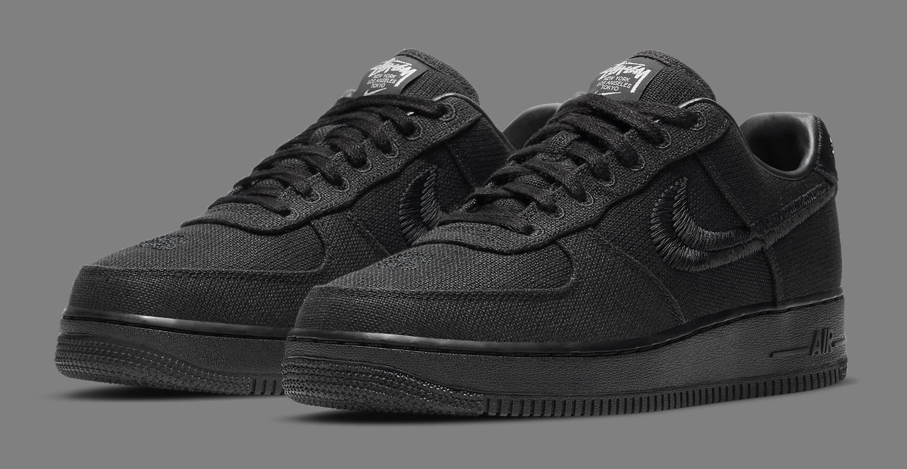Detailed Look at Stussy's Air Force 1 Low Collab