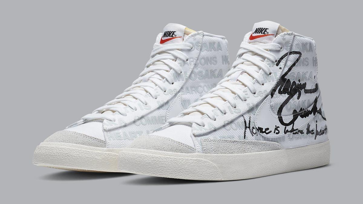 Naomi Osaka's Comme des Garcons x Nike Blazer Drops Tomor...