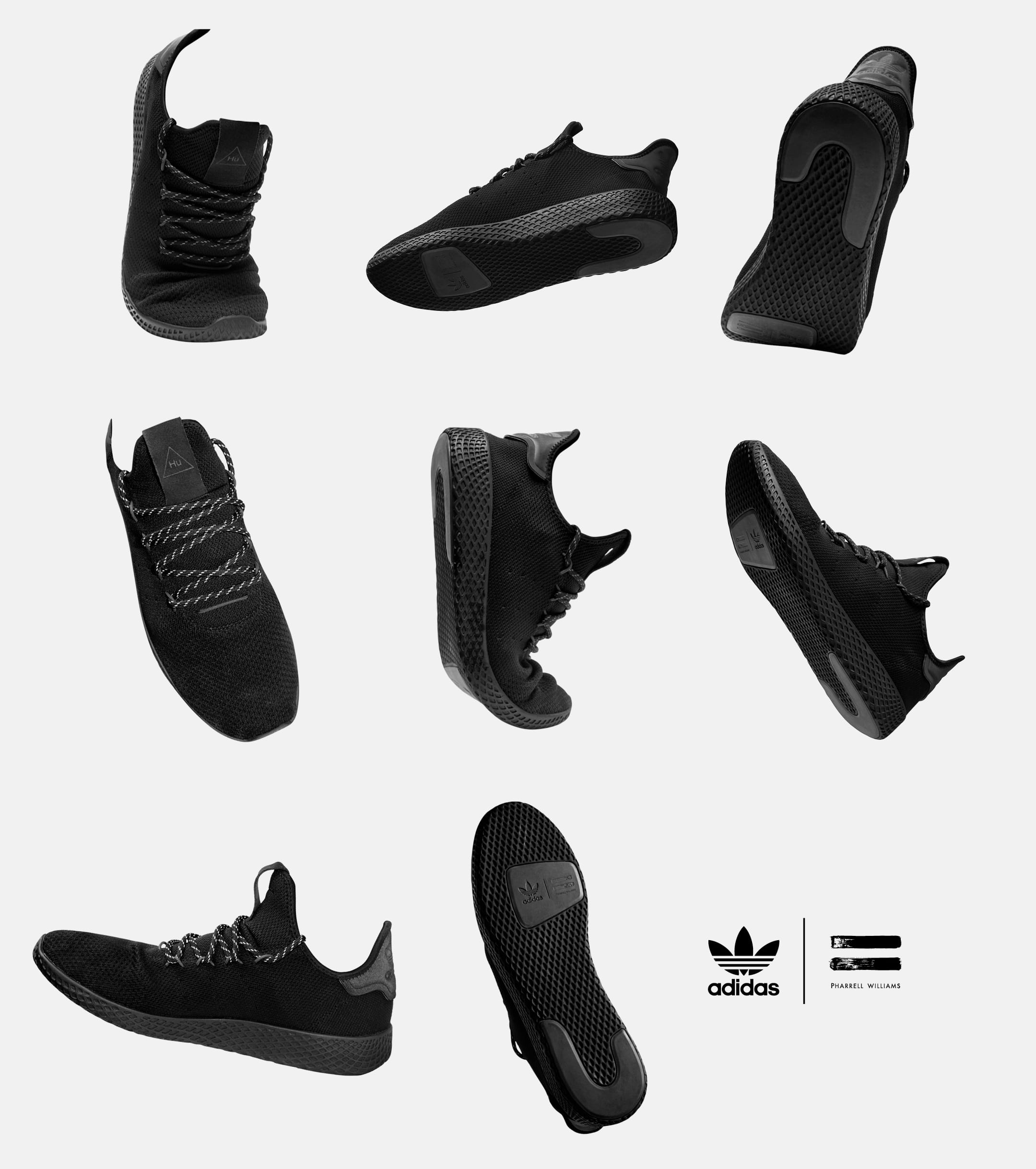 Pharrell and Adidas Are Dropping a New Triple Black Collection This Week