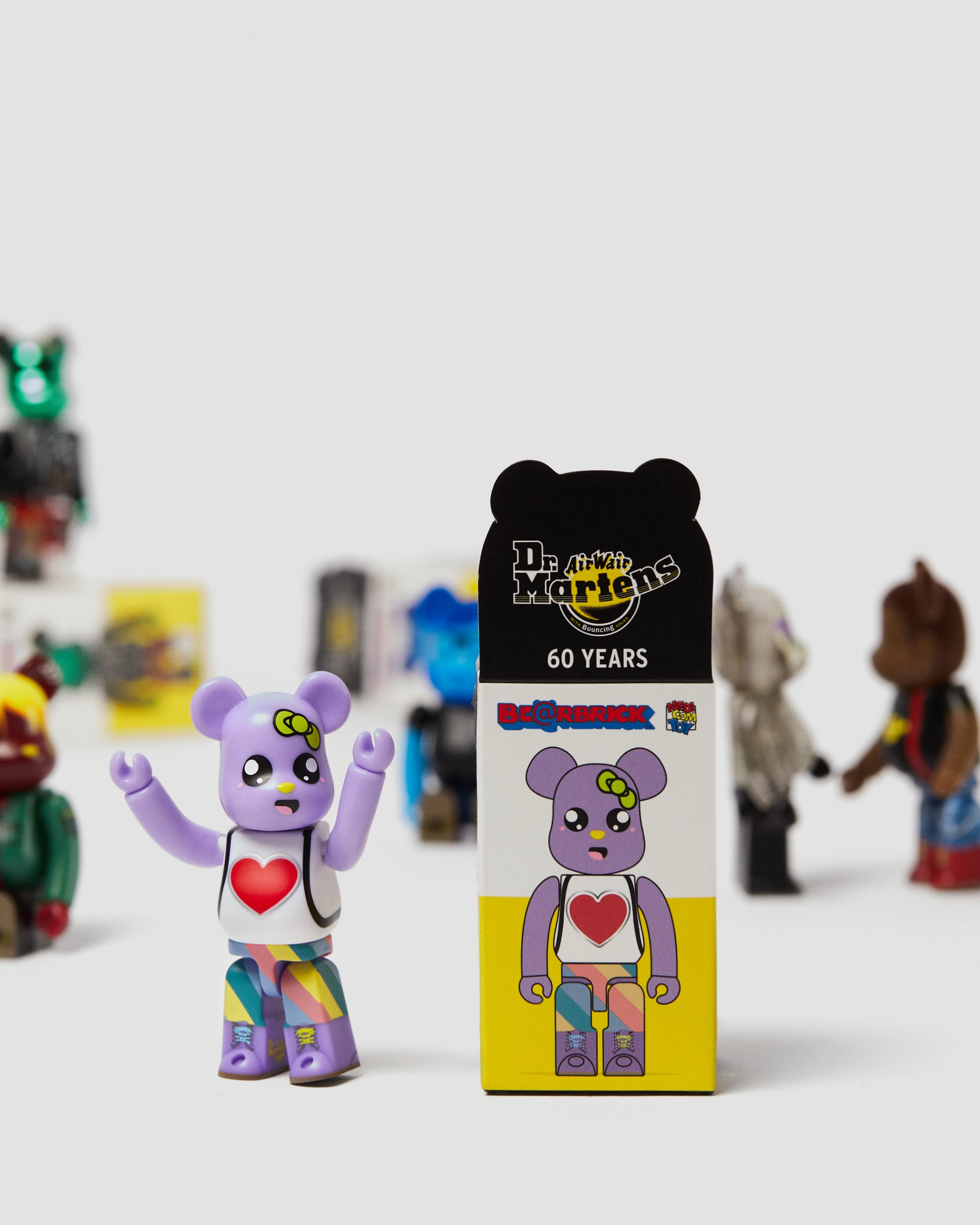 MEDICOM TOY - DR.MARTENS BE@RBRICK ベアブリックドクターマーチン Dr. Martens」をフィーチャーしたBE@RBRICKが発売！'60年代から