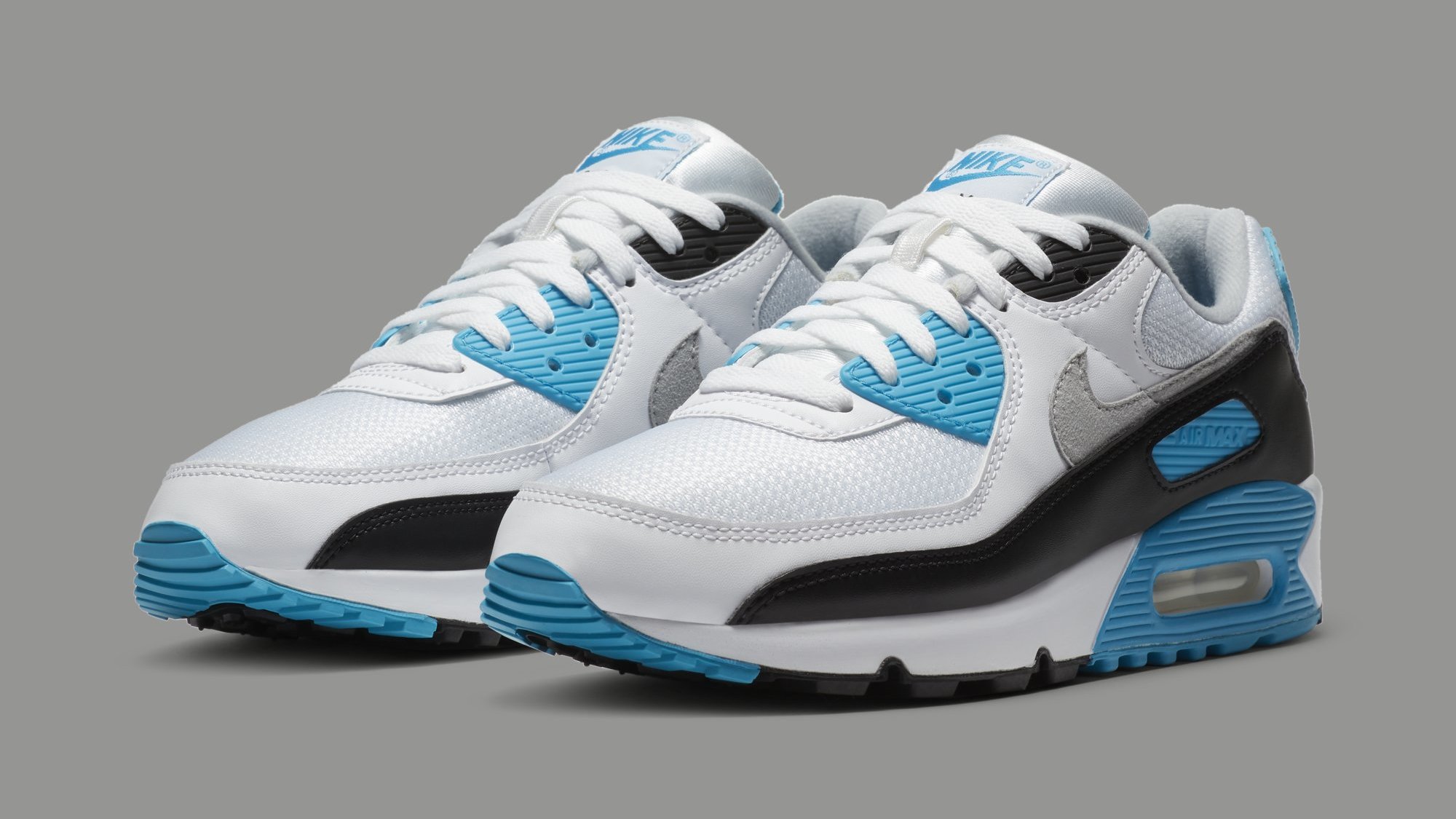 Blue air max 90 mens best sale