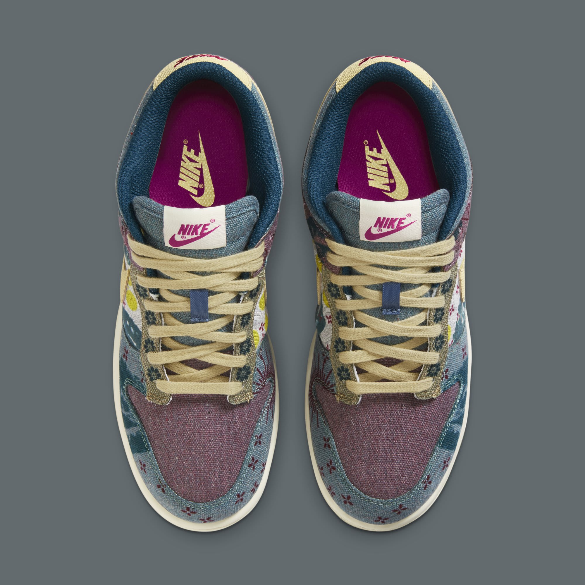 Multicolor Panels Cover This 'Community Garden' Dunk Low