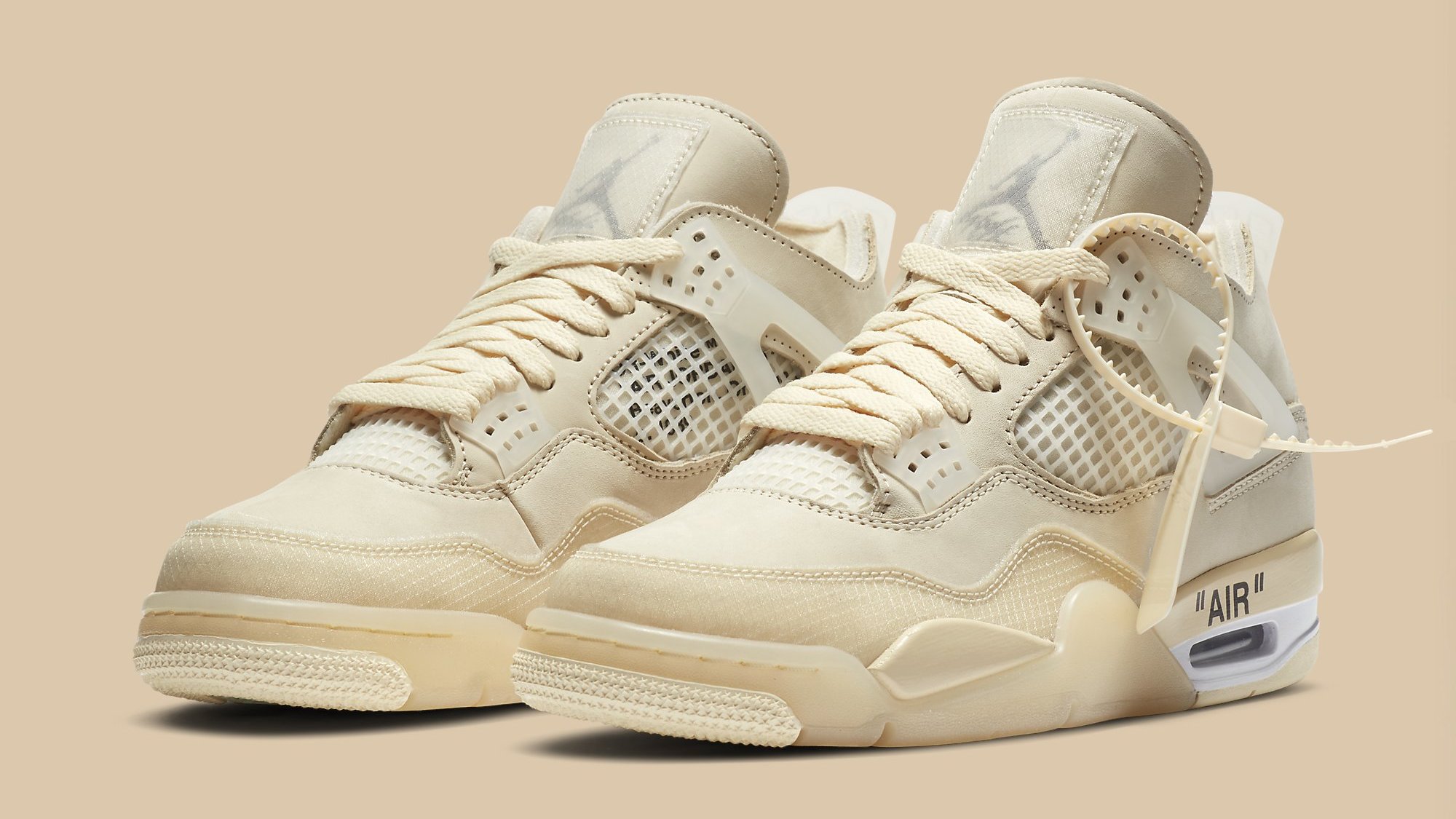 Off White s Air Jordan 4 Collab to Release This Month