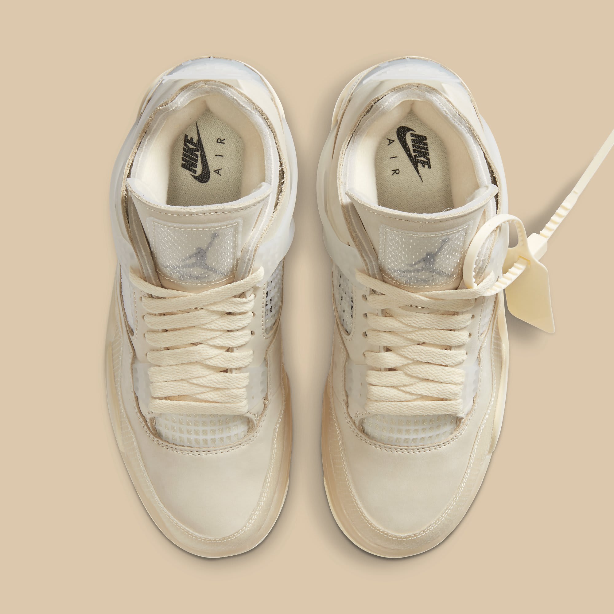 Off-White's Air Jordan 4 Collab to Release This Month