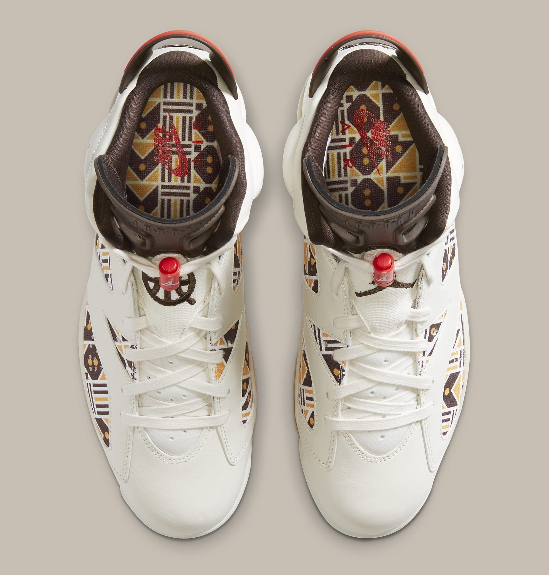 Jordan 6 Retro Quai54 Sail Black DS (Deadstock) Air Jordan 6 Quai 54 Sail Black – SNKHEADLION main image 2