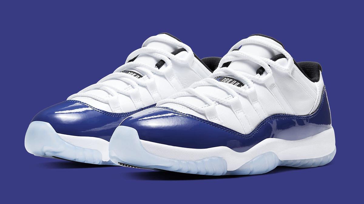 スニーカー Nike Air Jordan 11 Retro Low White Concord (W) Air Jordan 11 Retro Low 'Concord'. Release Date. Nike SNKRS