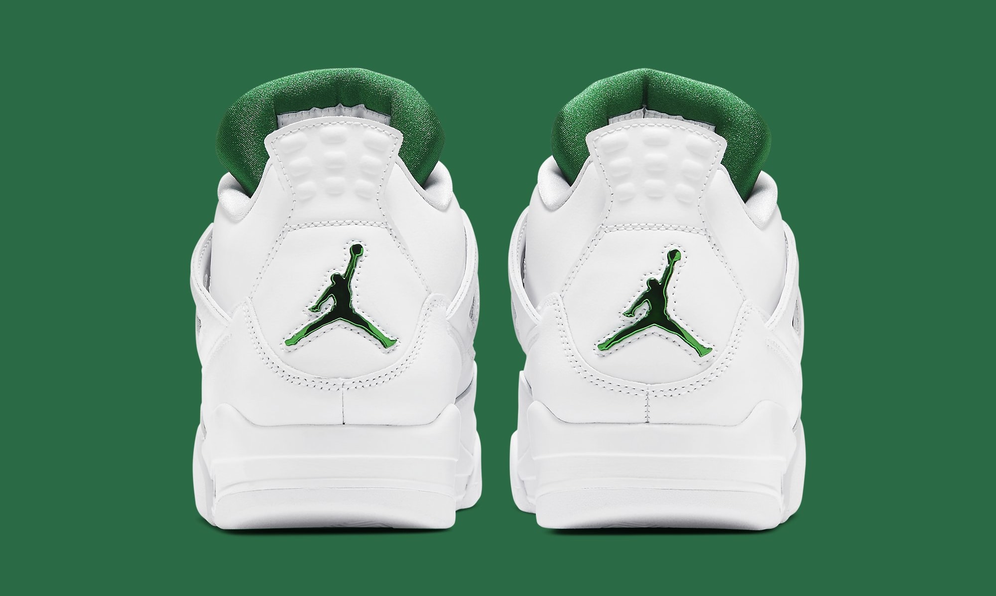 Best Look Yet at the 'Metallic Green' Air Jordan 4
