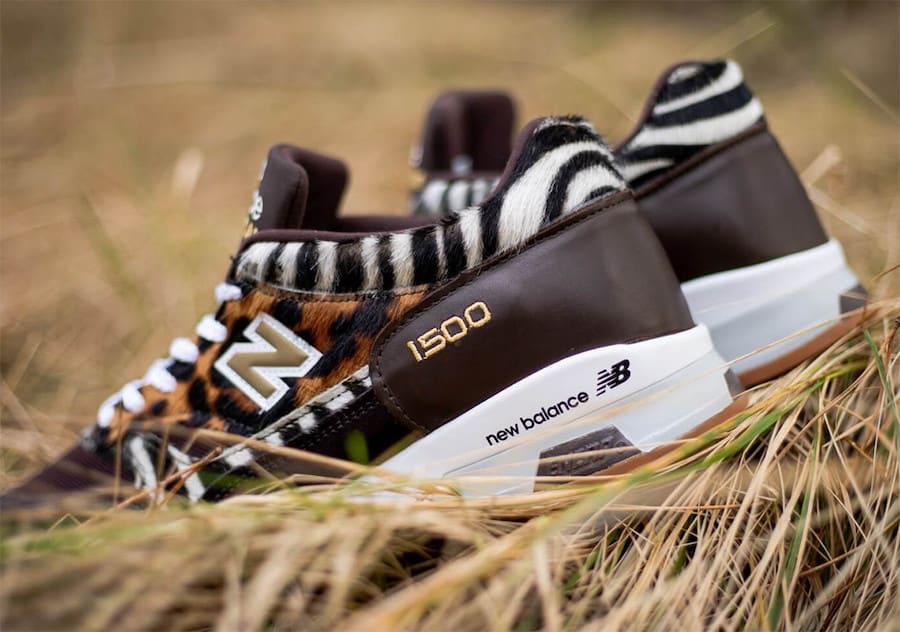 スニーカー New Balance 1500 Animal Pack Zebra Dalmation M1500ZDK New Balance M1500ZDK 