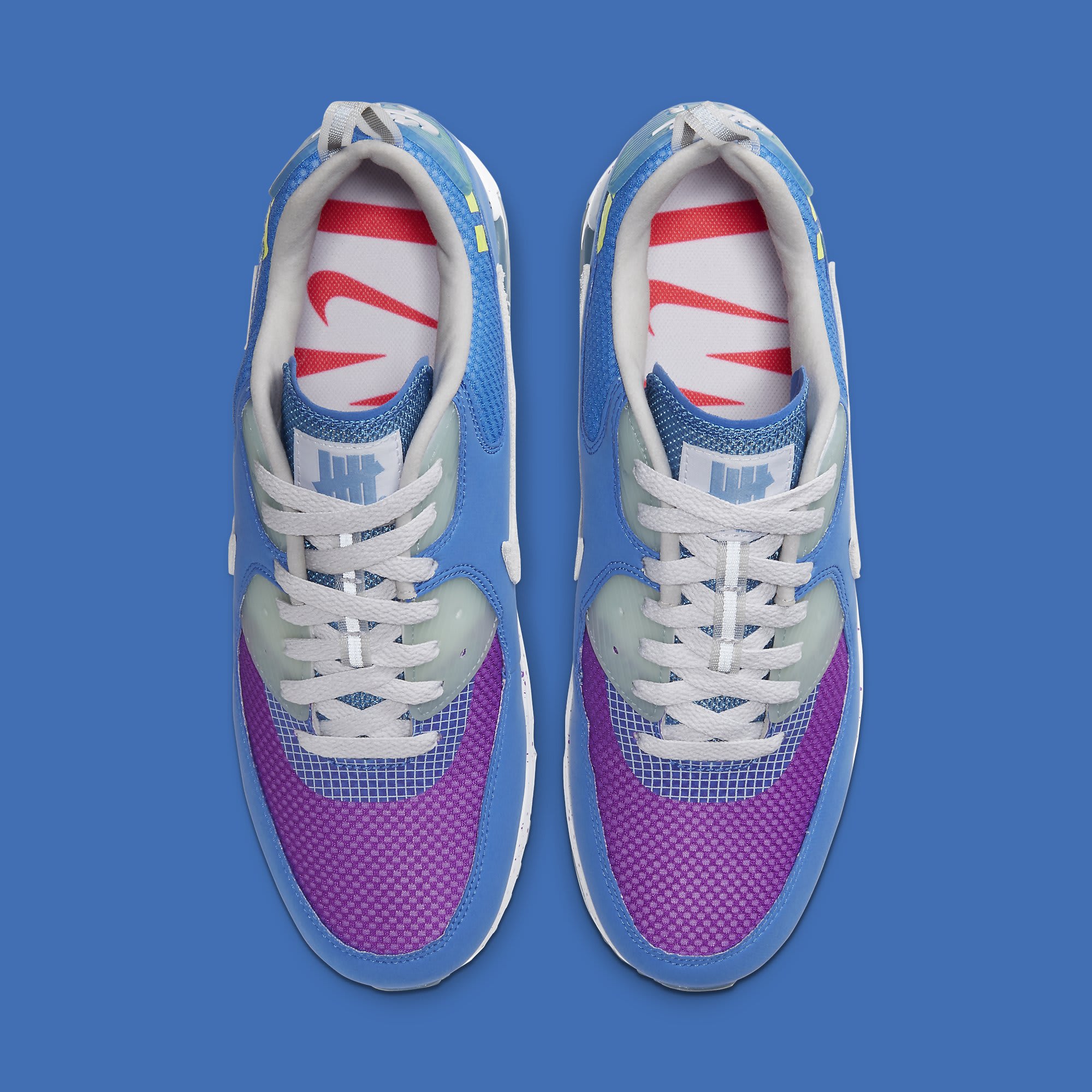 UNDEFEATED × Nike Air Max 90 Blue/Purple Nike Undefeated x Air Max 90 Pacific Blue for Sale