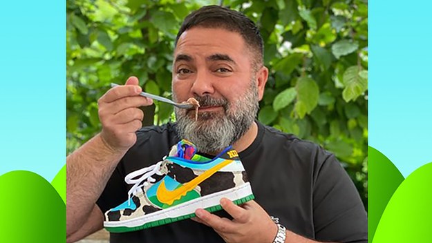 Sneaker OG Defends Eating Ice Cream Out of His Ben Jerr