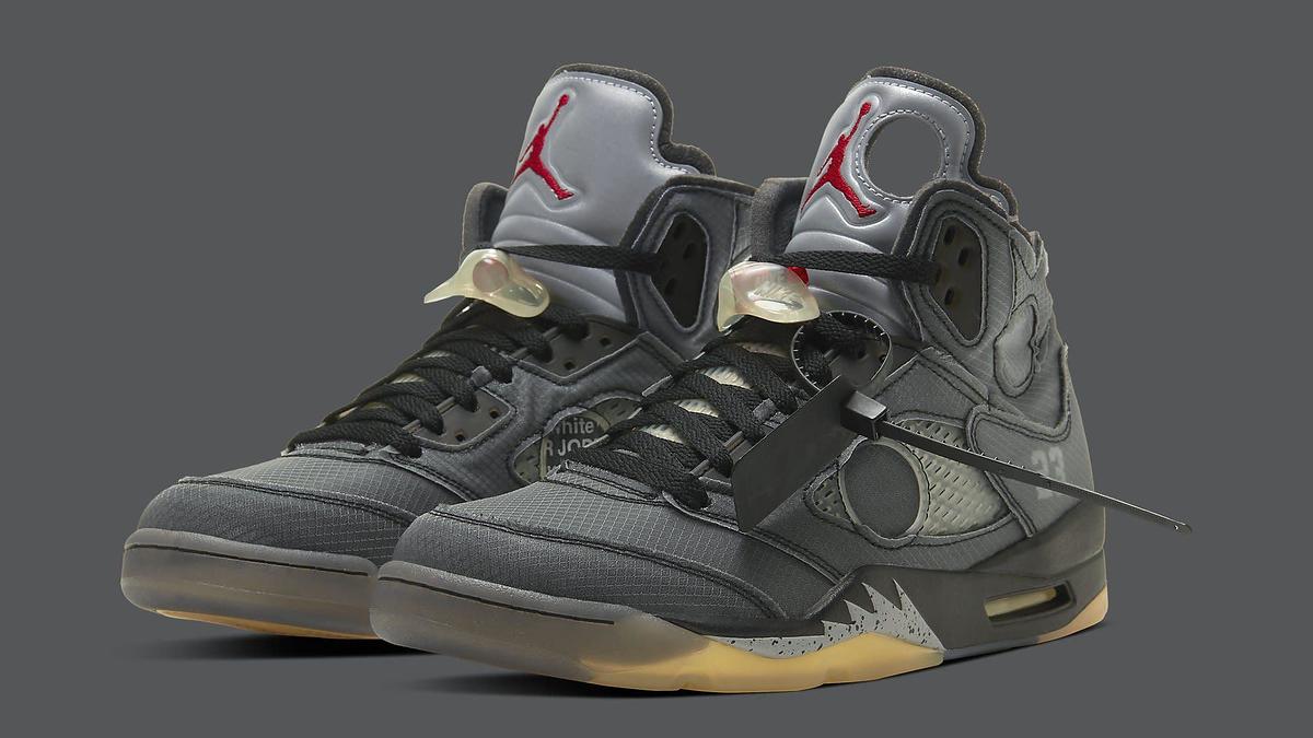 The Off White x Air Jordan 5 Has An Official Release Date