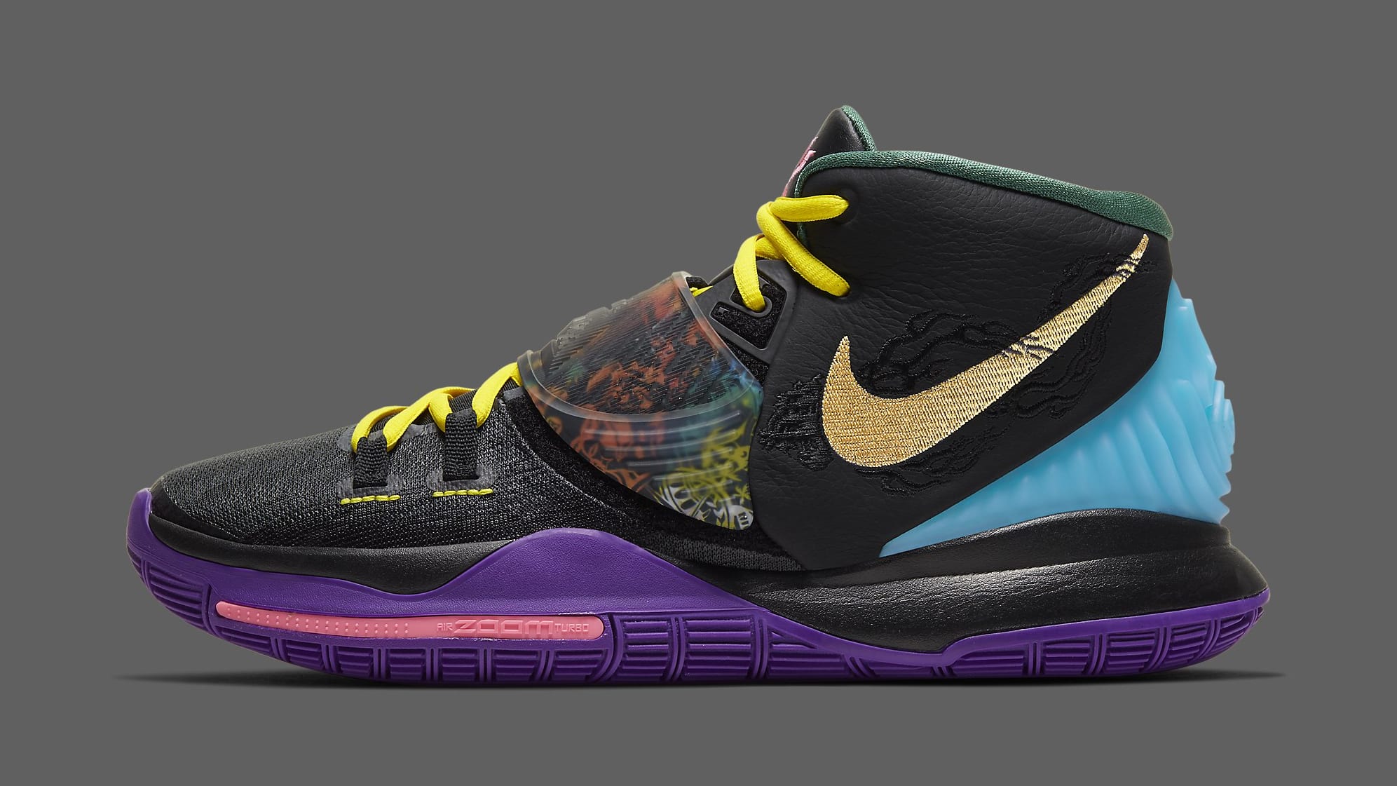 スニーカー Nike Kyrie 6 EP Chinese New Year (2019) SS 19 Nike Kyrie 6 CNY Chinese New Year Basketball shoes EP RARE