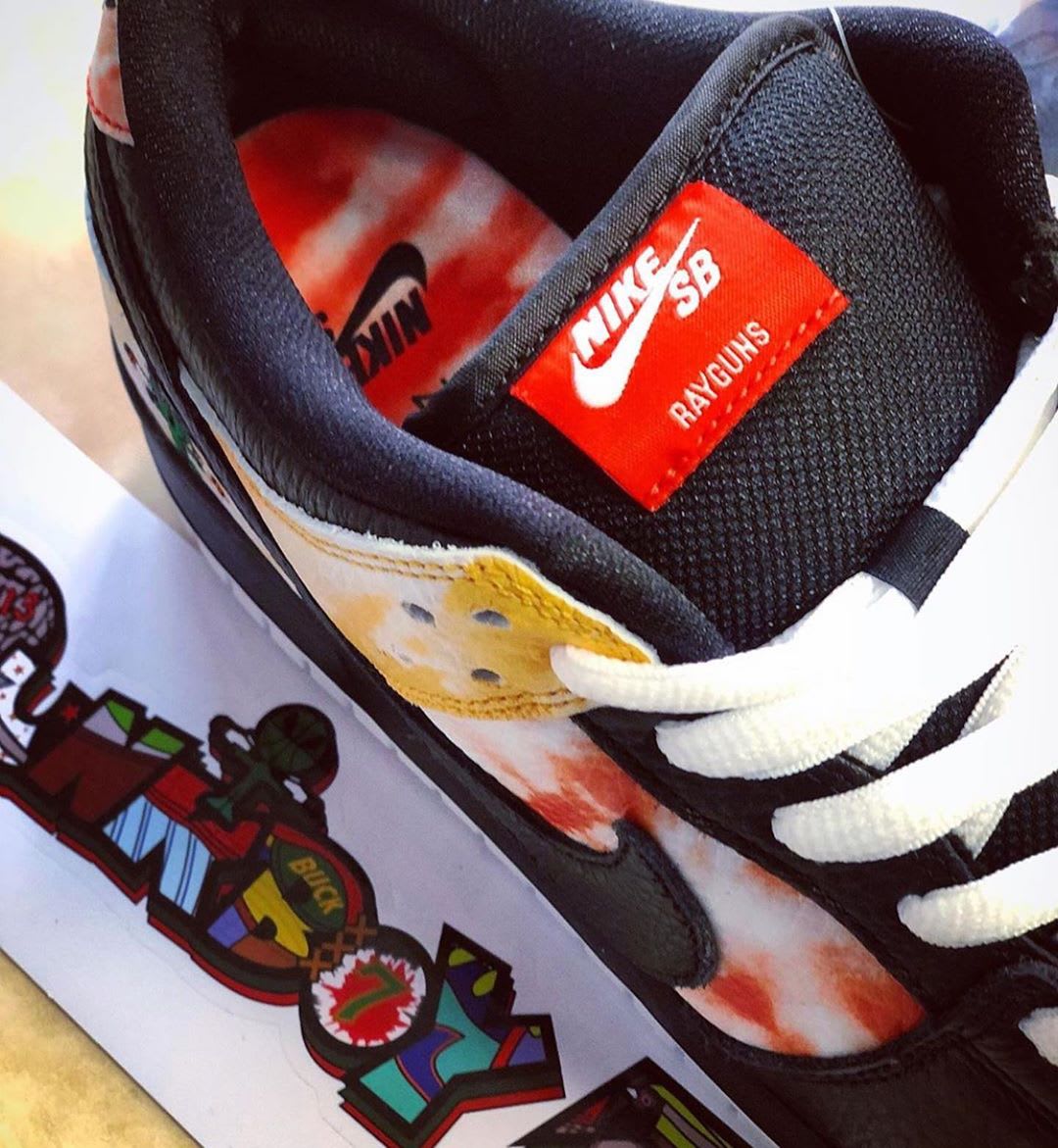 Best Look Yet at the Tie-Dye 'Raygun' Nike SB Dunks