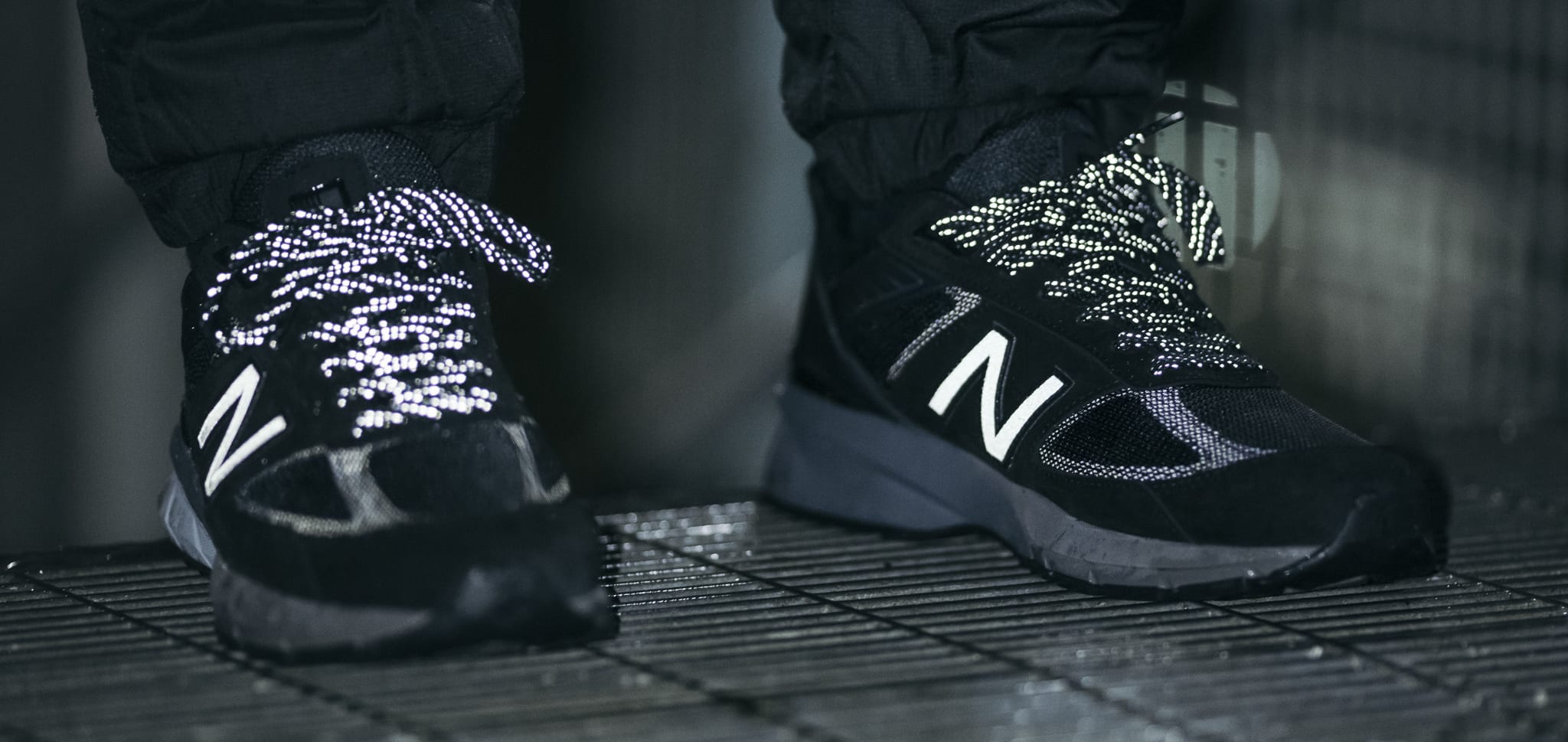 海外限定 New Balance 990v5 Haven Black Reflective 26〜30㎝ New Balance HAVEN X 990v5 Made In USA 'Reflective' - New