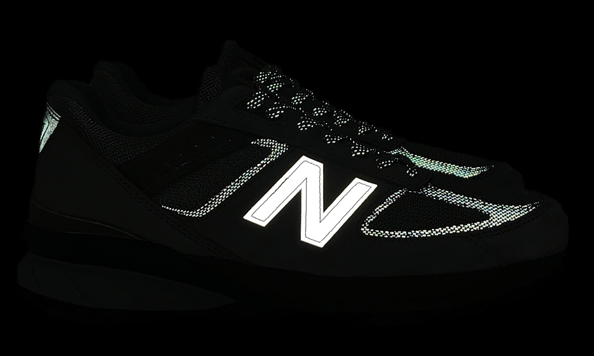 Reflective new balance shoes online