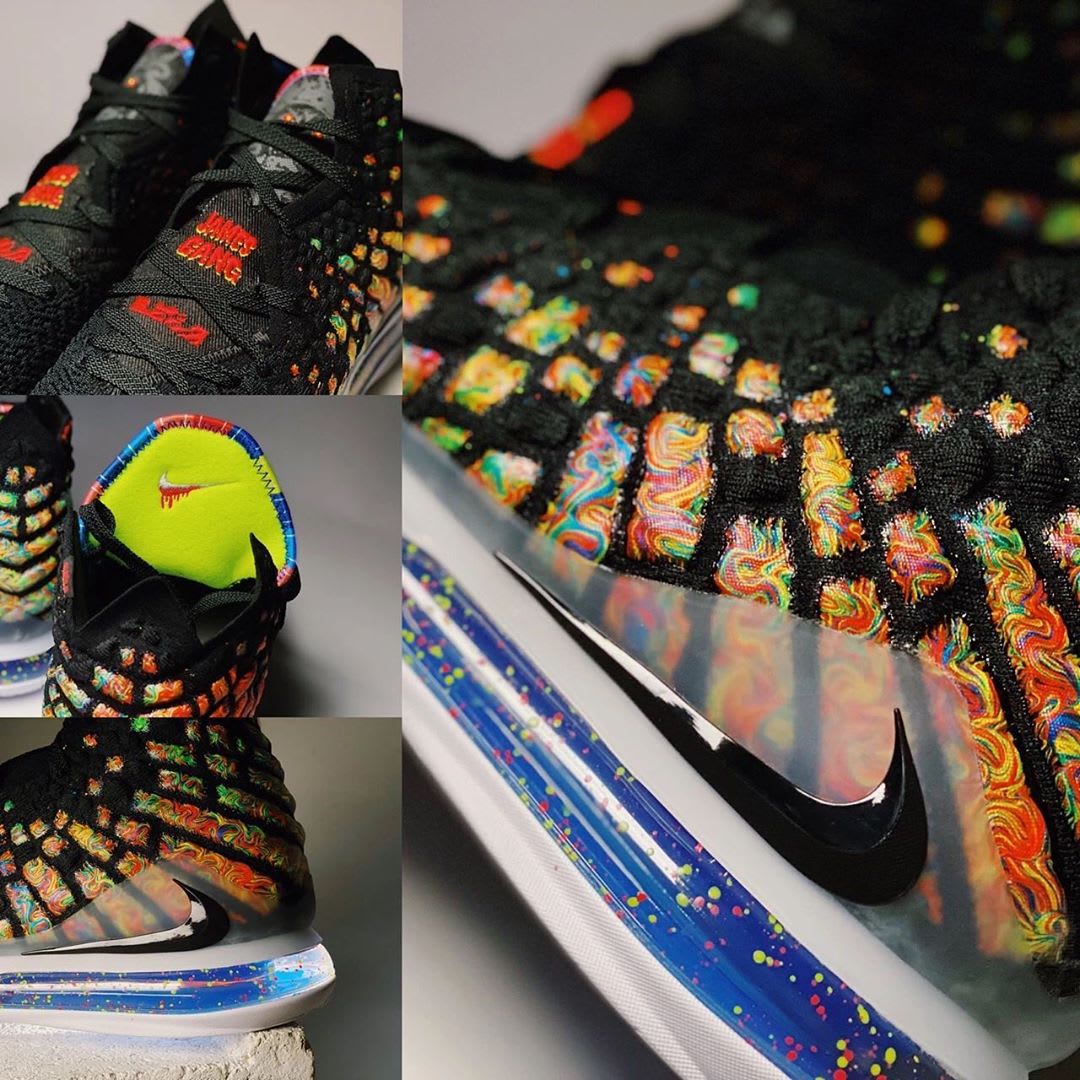Nike LeBron 17 James Gang レブロン 17 ジェームス・ギャング LeBron James' Family Inspires This Latest LeBron 17 Color
