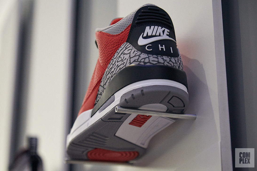 Chicago Themed Red Cement Air Jordan 3s Are Dropping Ag